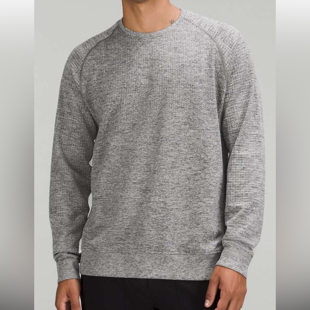 lululemon athletica Men's Heather engineered warmth Crewneck Sweater